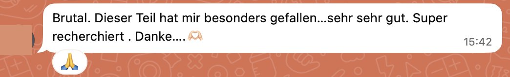 Live-Feedback während eines Buchprojekts