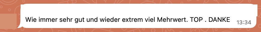 Live-Feedback während eines Buchprojekts