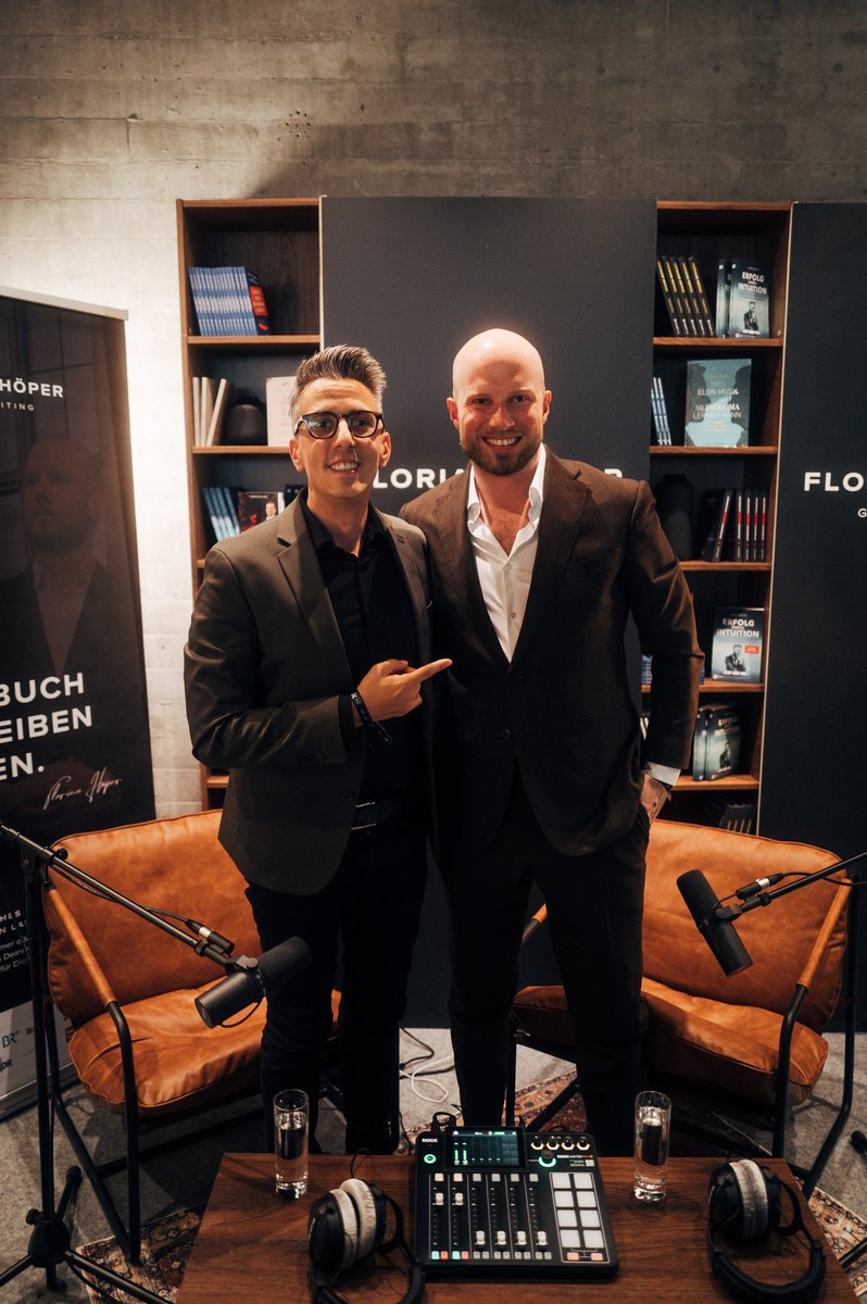 Florian Höper mit Daniel Garofoli