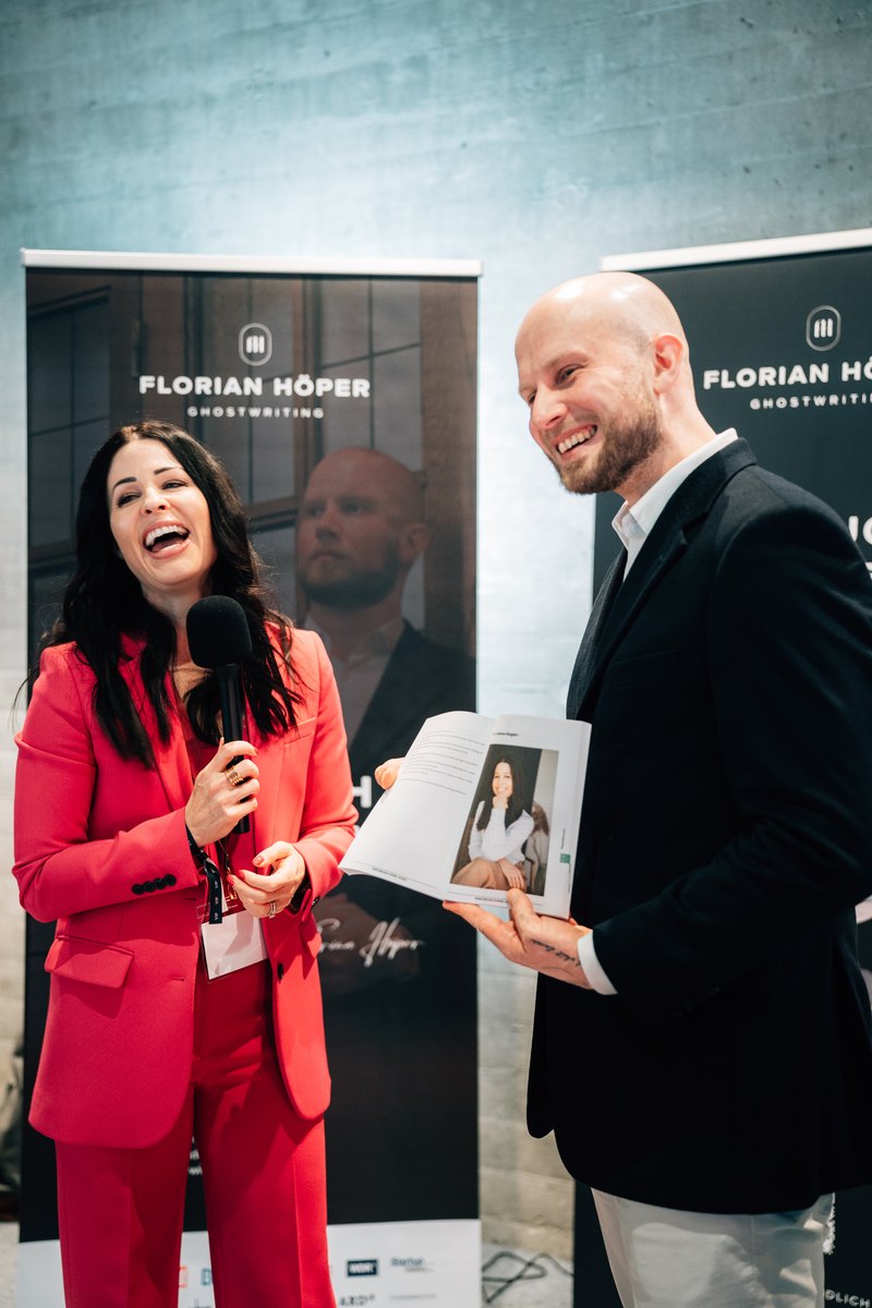 Florian Höper mit Dr. Verena Siegler